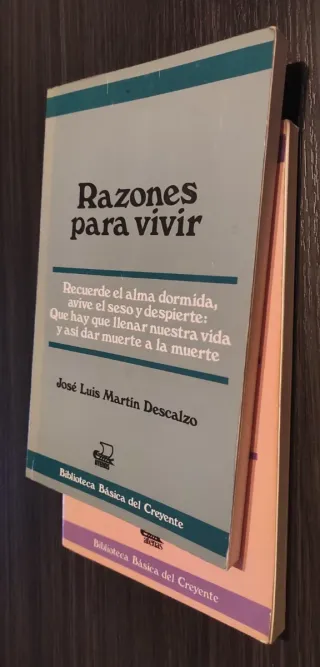 Lote de 2 libros de JOSÉ LUIS MARTÍN DESCALZO