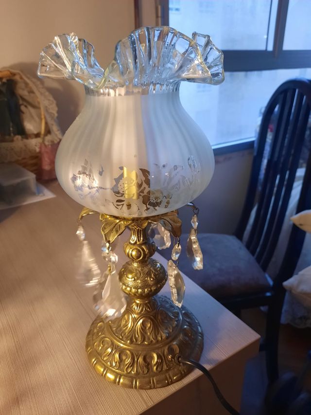 Lampade da tavolo classiche dorate