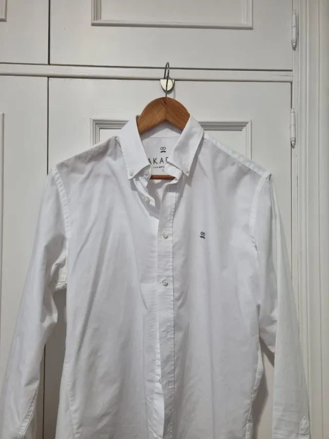 Camisa Makarthy Oxford Blanca Talla L