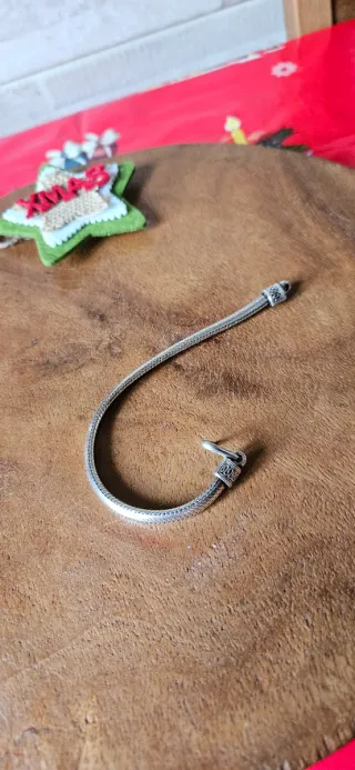 Bracciale snake argento 925 punzonato