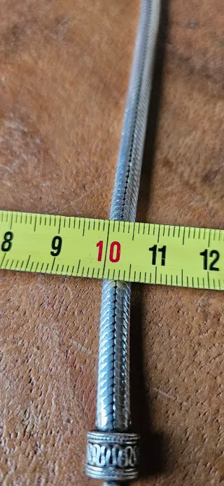 Bracciale snake argento 925 punzonato