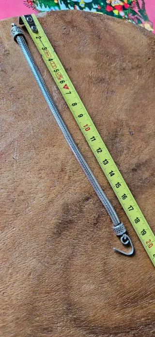 Bracciale snake argento 925 punzonato