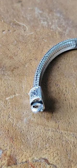 Bracciale snake argento 925 punzonato