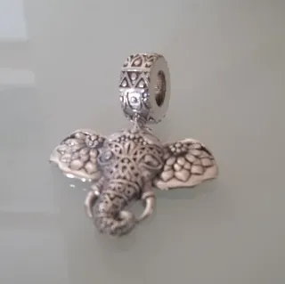 Charm de Plata Elefante