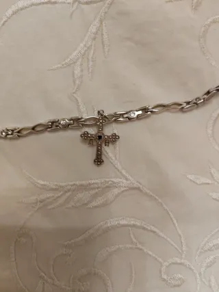 Pulsera Plata con Colgantes