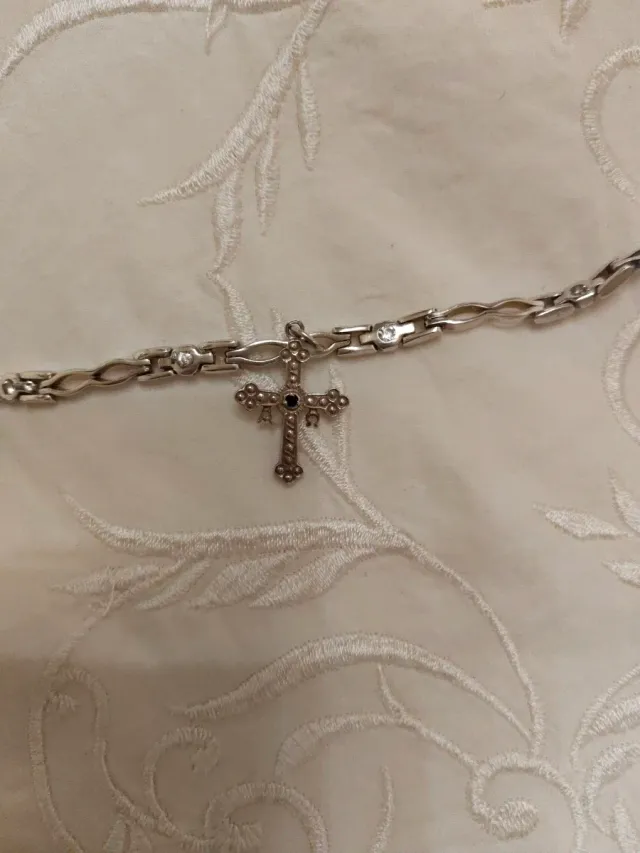 Pulsera Plata con Colgantes