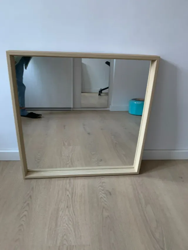 Espejo de pared madera