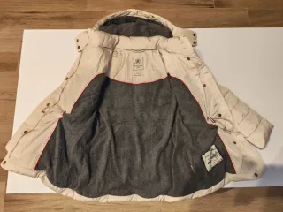 Abrigo niña Massimo Dutti beige