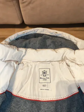 Abrigo niña Massimo Dutti beige