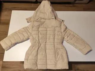 Abrigo niña Massimo Dutti beige