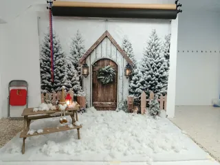 Fondo Fotografía Navidad Invierno 3x,2'5