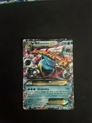 M Blastoise EX 30/146 Carta Pokémon