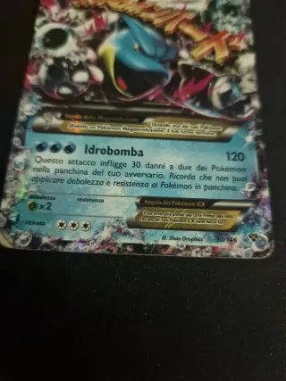 M Blastoise EX 30/146 Carta Pokémon