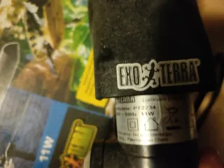 Portalampada UVB Exo Terra 11W per Tartarughe