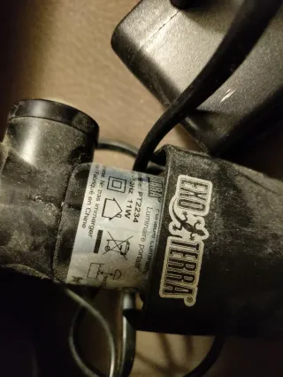 Portalampada UVB Exo Terra 11W per Tartarughe