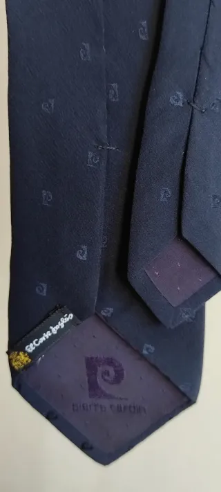 Corbata Pierre Cardin Azul y Morado