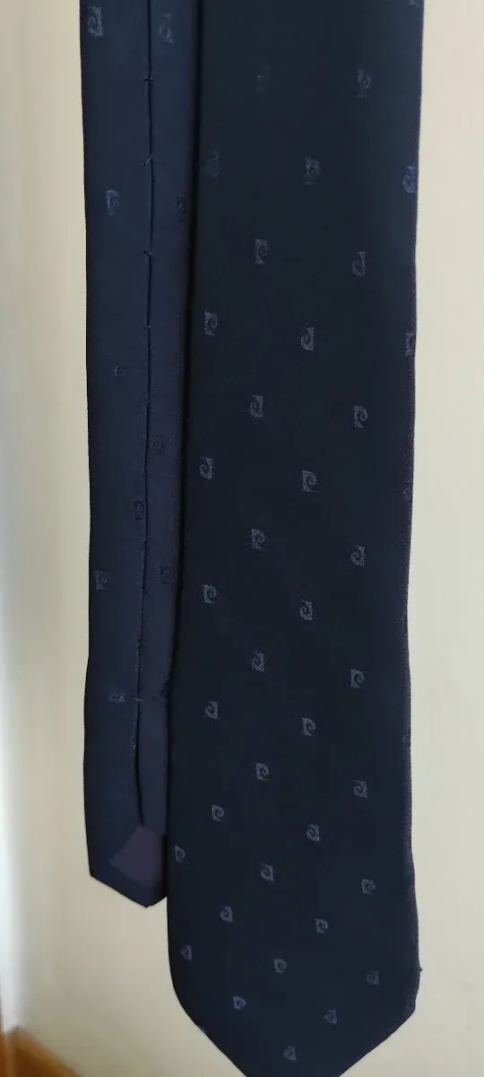 Corbata Pierre Cardin Azul y Morado