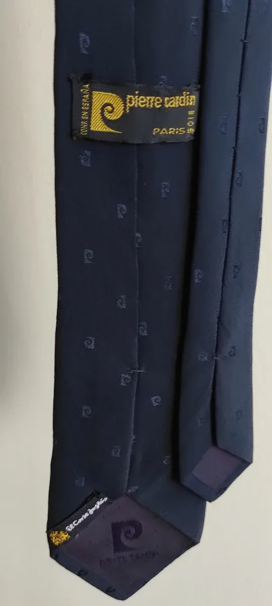 Corbata Pierre Cardin Azul y Morado