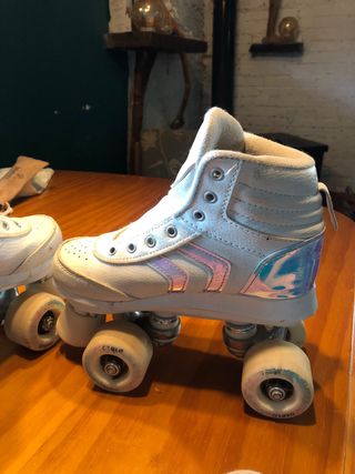 Patines artísticos blancos Oxelo decathlon talle34