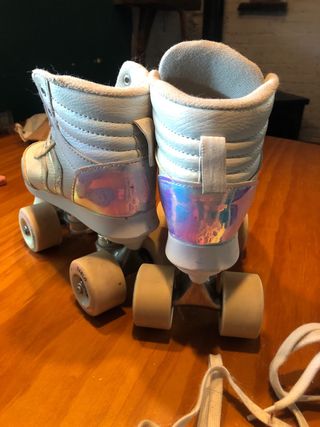 Patines artísticos blancos Oxelo decathlon talle34