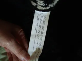 Jersey invierno geométrico blanco y negro