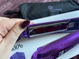 Plancha pelo Titanium Mirror Violet 230°C