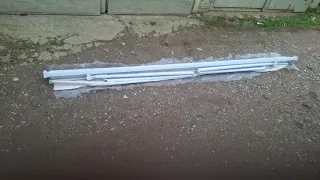 Toldo estructura para bar o caravana