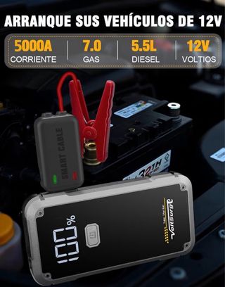 Arrancador Batería Coche 100%