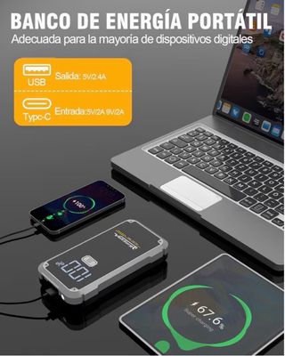 Arrancador Batería Coche 100%