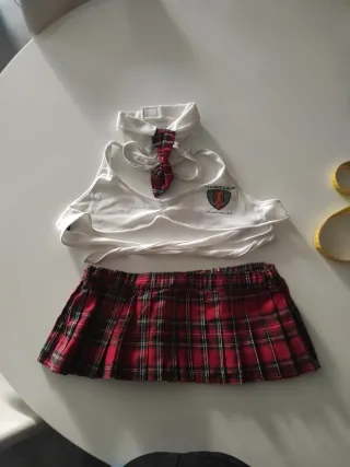 Conjunto Lencería Colegiala