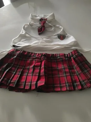 Conjunto Lencería Colegiala