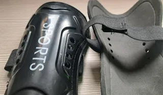 Espinilleras de fútbol para niño