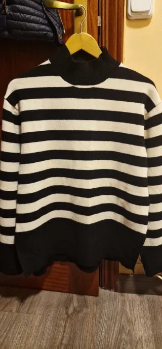 Jersey rayas blanco y negro