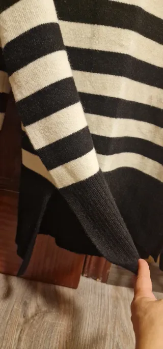 Jersey rayas blanco y negro