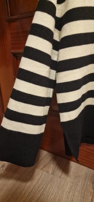 Jersey rayas blanco y negro