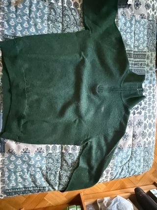 Jersey Pedro del Hierro cremallera verde