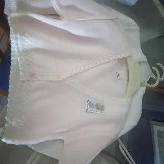 Giacchetta rosa e bianca per neonati