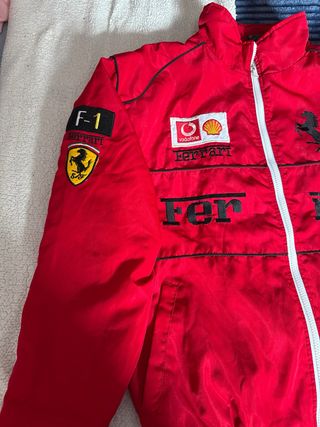 Chaqueta Ferrari Talla L Roja