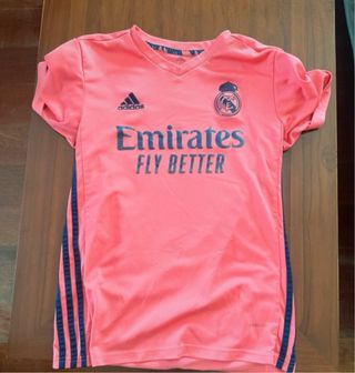 Camiseta Real Madrid Adidas Talla S Rosa