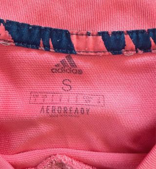 Camiseta Real Madrid Adidas Talla S Rosa