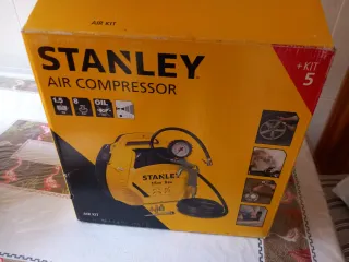 Compresor de aire Stanley + Kit 5
