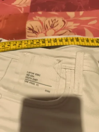 Tejano G-Star RAW Blanco