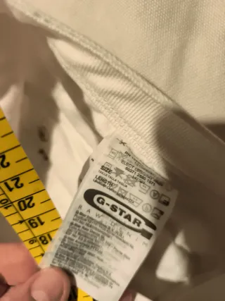 Tejano G-Star RAW Blanco