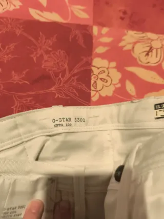 Tejano G-Star RAW Blanco