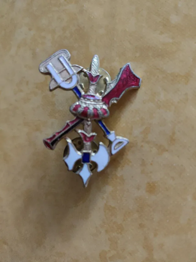 Lotto di 3 spille della Legione Spagnola - Emblemi.