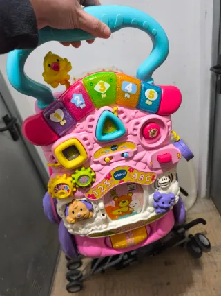 Correpasillos VTech Rosa con Actividades