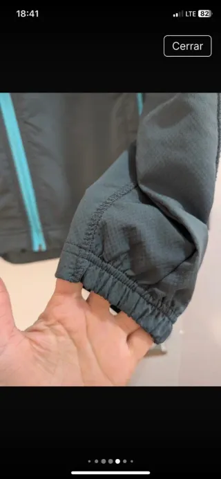 Cortavientos Avalanche gris