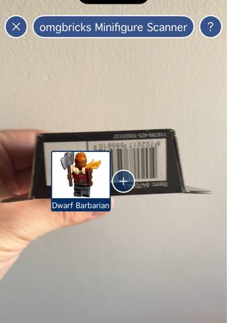 Lego Minifigure Dwarf Barbarian