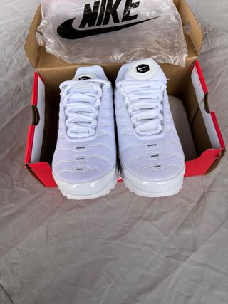 Zapatillas Nike Air Max Tn Blancas y Negro