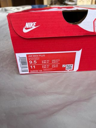 Zapatillas Nike Air Max Tn Blancas y Negro